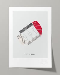 Image 1 of Sunderland AFC Vintage Programme Collage – Football Art Print – Series 5