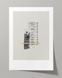 Image 1 of Watford FC Vintage Programme Collage – Football Art Print – Series 1