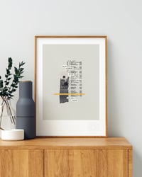 Image 4 of Watford FC Vintage Programme Collage – Football Art Print – Series 1