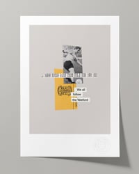 Image 1 of Watford FC Vintage Programme Collage – Football Art Print – Series 2