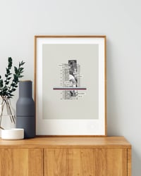 Image 4 of West Ham United FC Vintage Programme Collage – Football Art Print – Series 1