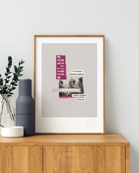 Image 4 of West Ham United FC Vintage Programme Collage – Football Art Print – Series 2