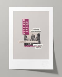 Image 1 of West Ham United FC Vintage Programme Collage – Football Art Print – Series 2