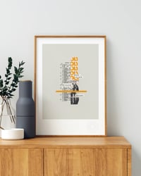 Image 4 of Wolverhampton Wanderers FC Vintage Programme Collage – Football Art Print – Series 1
