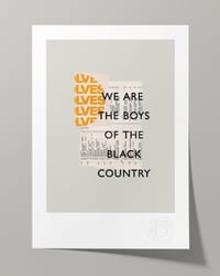 Image 1 of Wolverhampton Wanderers FC Vintage Programme Collage – Football Art Print – Series 4