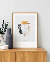 Image 4 of Wolverhampton Wanderers FC Vintage Programme Collage – Football Art Print – Series 5