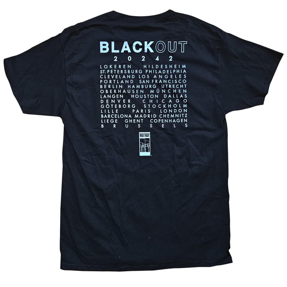 FRONT 242 - T-Shirt/ BLACKOUT FINAL -  LIMITED!