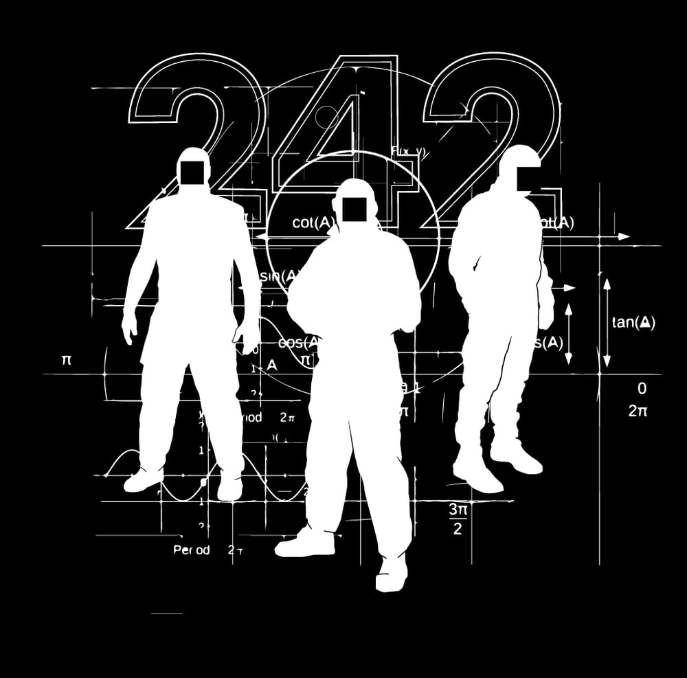 FRONT 242 - T-Shirt/ BLACKOUT FINAL -  LIMITED!