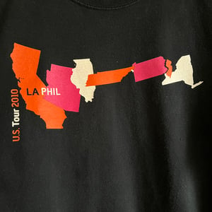 Image of 2010 LA Philharmonic US Tour T-Shirt