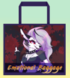 Emotional Baggage Tote Bags