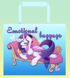 Emotional Baggage Tote Bags