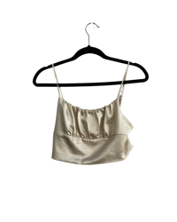 Image 1 of ZARA SATIN MINI TOP (S)