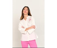 Image 1 of CAMISA BLANCA OVERSIZE SS25 