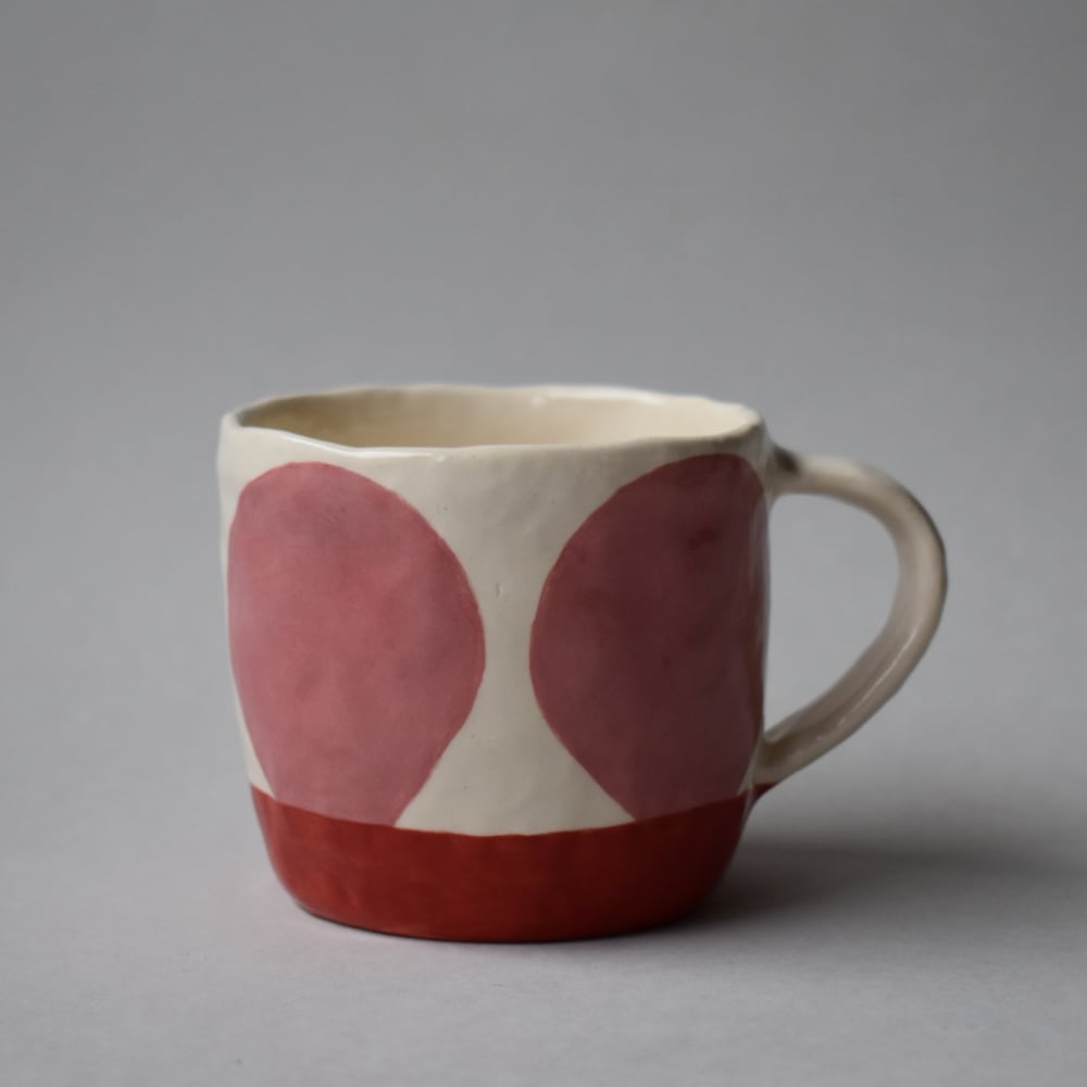 Image of Pink/Red Dot Cup