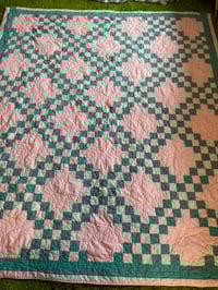 Image 5 of 024 - Small - Pink Aqua Squares