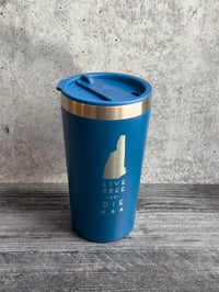 Image 1 of LFOD 16 oz Tumbler - blue