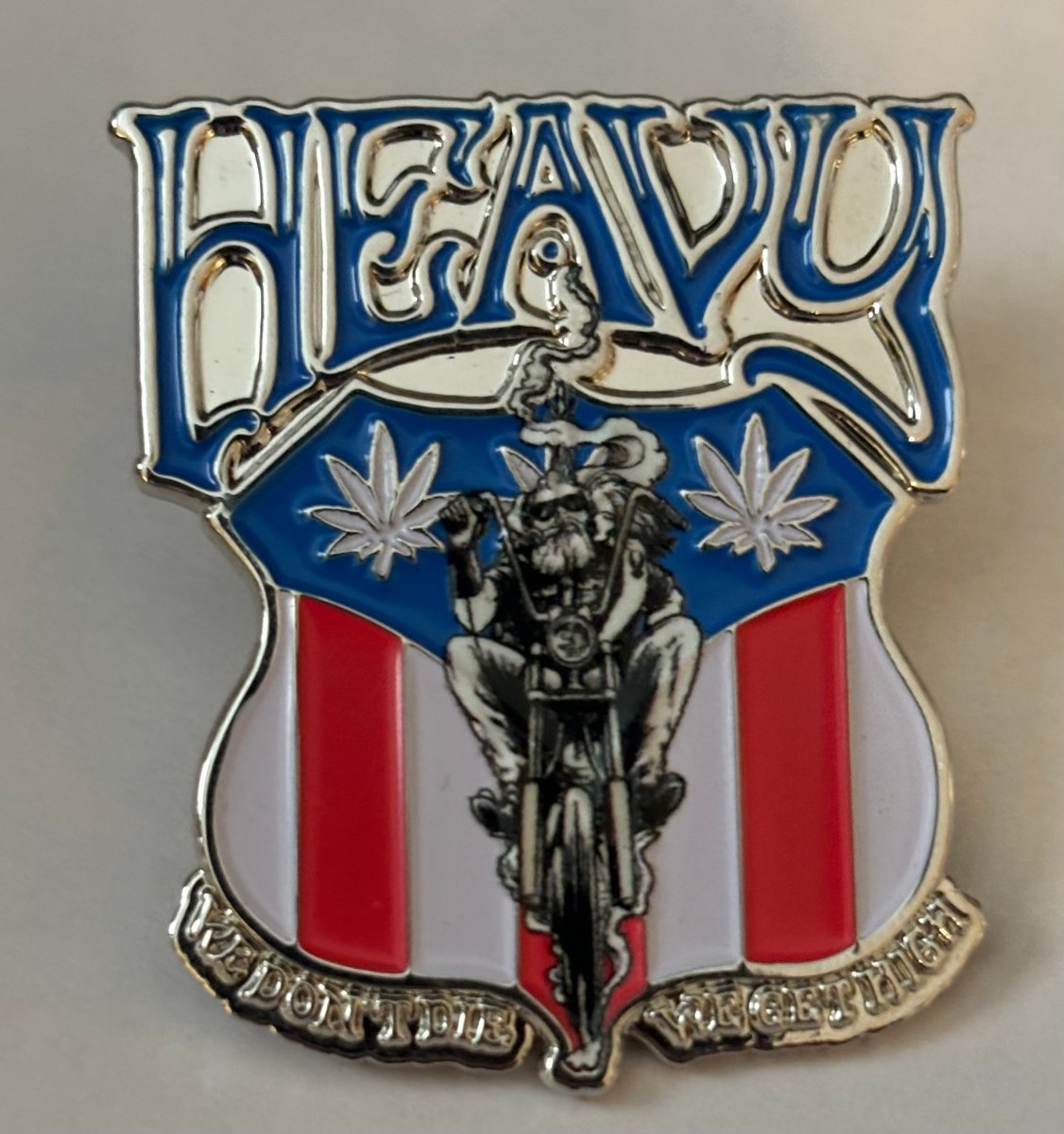 HEAVY — Flyin High enamel pin