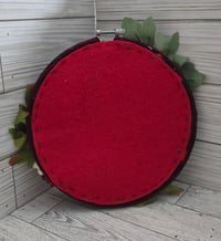 Image 2 of Custom Hand Sewn Floral 7" Pin Hoop