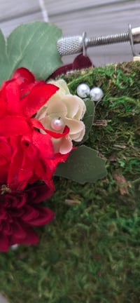 Image 5 of Custom Hand Sewn Floral 7" Pin Hoop