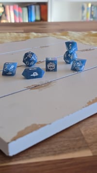 Image 4 of Brilliance polyhedral dice set. 