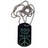 Dog for Peace Dog Tag