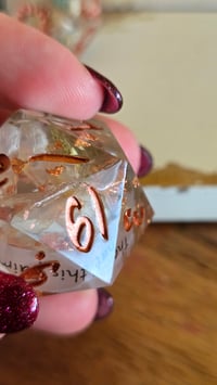 Image 9 of Evermore - taylor swift inspired oversized 30 mm death save d20s