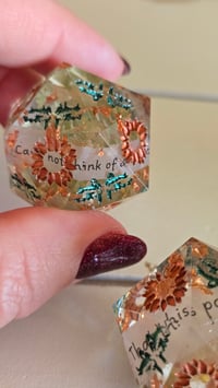 Image 10 of Evermore - taylor swift inspired oversized 30 mm death save d20s