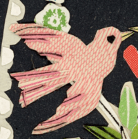 Image 2 of Be My Valentine....... original cutout, calling card