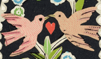 Image 3 of Be My Valentine....... original cutout, calling card