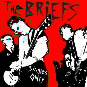 Image of  THE BRIEFS - SINGLES ONLY LP RANDOM COLOR VINYL AND ALBUM JACKET 100 PRESSED