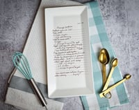 Image 12 of Recipe Platter with Handwriting and Photo