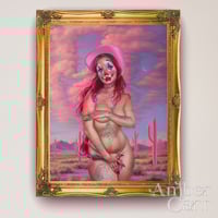 Image 1 of Don't Die Original Framed Oil Painting