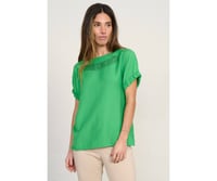 Image 2 of CAMISETA COLLAR VERDE FLUOR