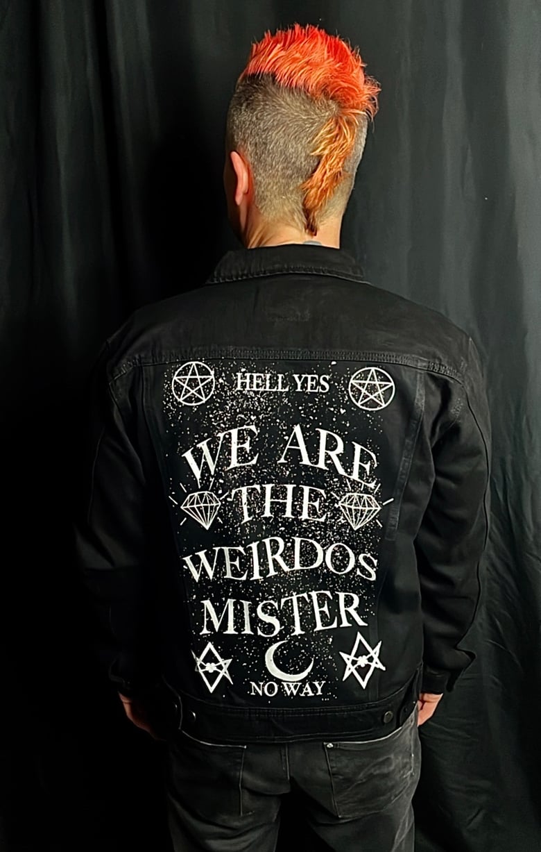 Image of We Are The Weirdos Mister Denim Jacket