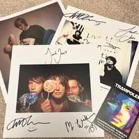 Trampolene signed print set