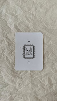 Swallow stamp