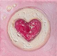 heart jam cookie ~ original