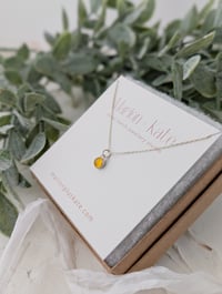 Image 5 of Mango Chalcedony Necklace