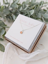 Image 5 of Peach Moonstone Necklace