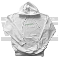 Image 3 of White Drip hoody
