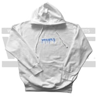 Image 4 of White Drip hoody