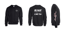 2025 Clutch Ladies Crew Neck Fleece - Polar