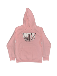 Pink "Big boy" classic logo hoodie