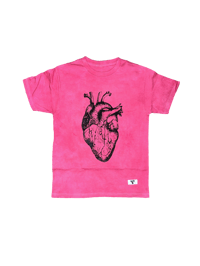 Metal heart tee