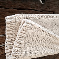 Image 4 of Lola Vest, hand knitted chunky cotton.
