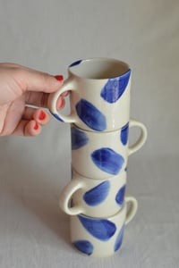 Image 1 of Indigo Strokes Espresso Cup
