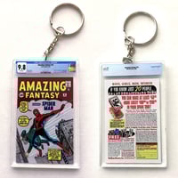 Image 2 of Amazing Fantasy #15 CGC 9.8 Spider-Man Keychain