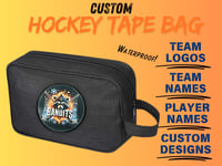 Image 1 of Custom Hockey Tape & Accessory Bag