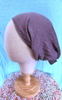 Image 2 of Linen Stretchy Wrap Gray