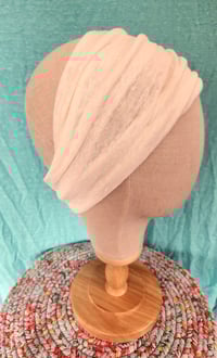 Image 2 of Un-dyed Natural Linen Stretchy Wrap